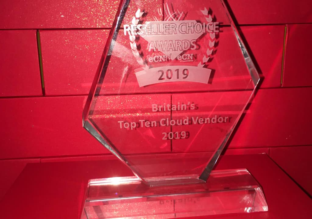 Cryoserver Wins Britain's Top Ten Cloud Vendor